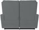 La-Z-Boy® Baron Graphite Power Wall Reclining Loveseat with Headrest-4