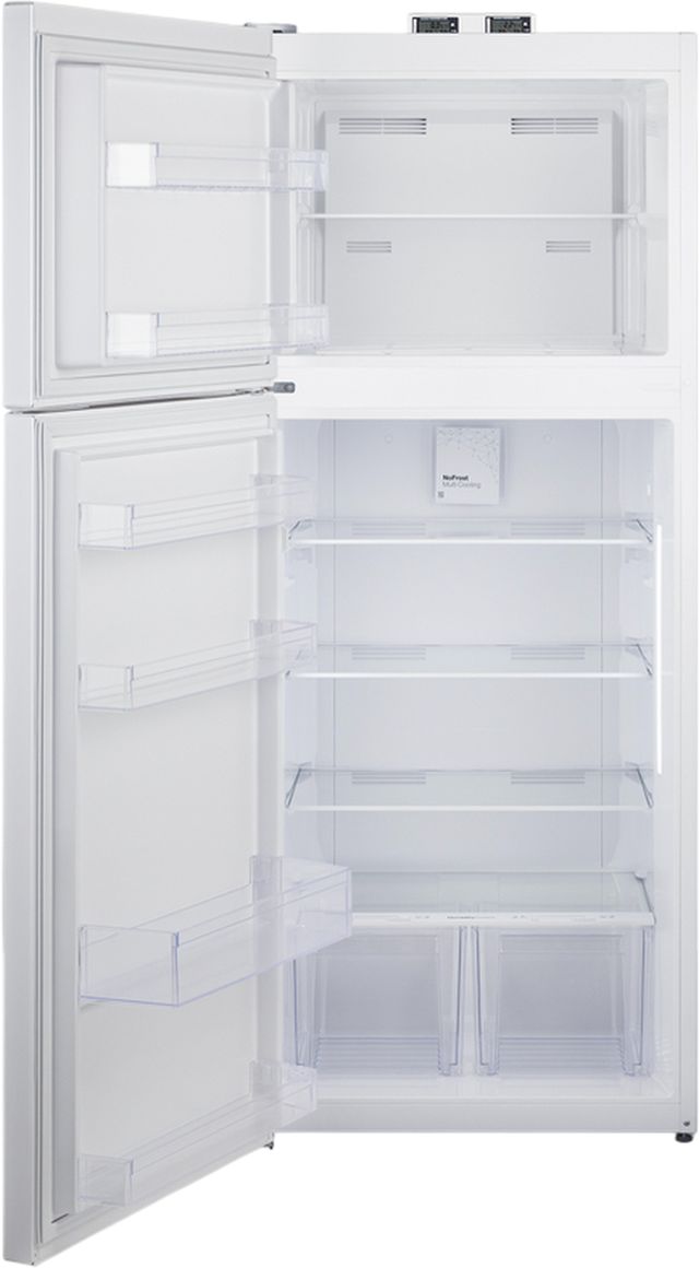 Summit® 28" 14.3 Cu. Ft. White Counter Depth Top Freezer Refrigerator-2