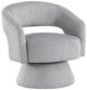 Homelegance® Upton Gray Swivel Chair-0