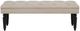Coaster® Marsha Latte Upholstered Bench-1