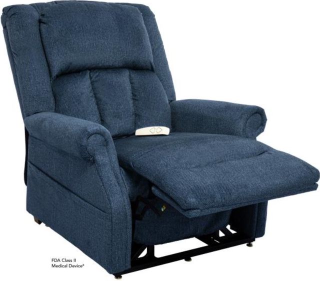 Mega Motion® Trio Tenacity Vance Blue Power Lift Recliner-1