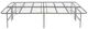Powell® Dark Pewter Twin Folding Platform Mattress Base-4