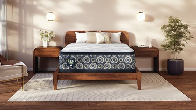 Serta® Cascade Canyon 13" Wrapped Coil Medium Tight Top Queen Mattress-1