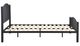 Weekender™ Obray Black King Platform Bed-2