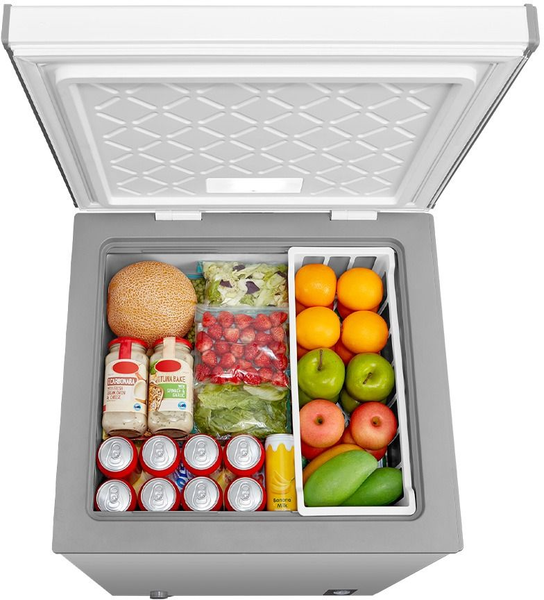 Midea® 5.1 Cu. Ft. White Chest Freezer | Baker's Appliance