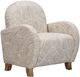 Bassett Mirror Willow Khaki Swirl Accent Chair-0