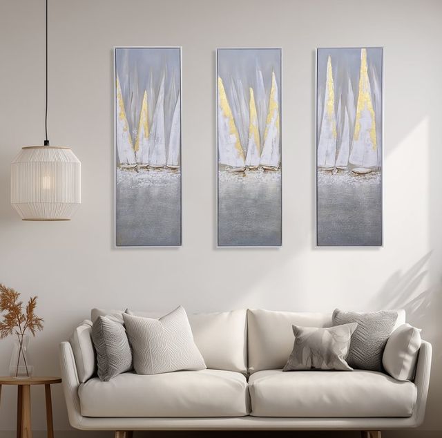 YHD Thrice Sailed 3-Piece Wall Art Set-1
