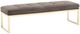 Michael Amini® Dahlia Chocolate Brown Accent Bench-0