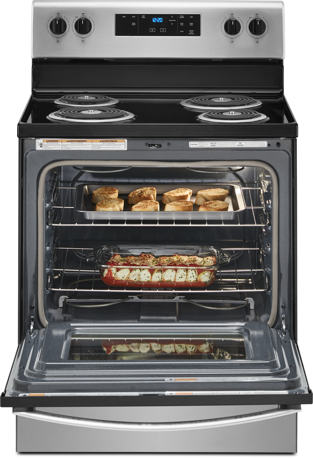 Whirlpool® 30" Stainless Steel Freestanding Electric Range-7