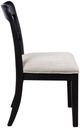 Signature Design by Ashley® Chadworth Black Upholstered Dining Side Chair-3