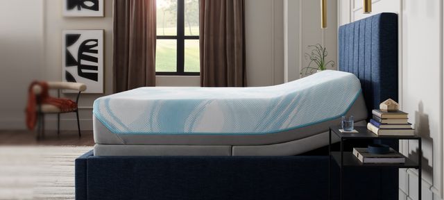 High-quality mattress foundation supporting a luxury mattress