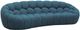 VIG Furniture Divani Casa Yolonda Dark Teal Sofa-1
