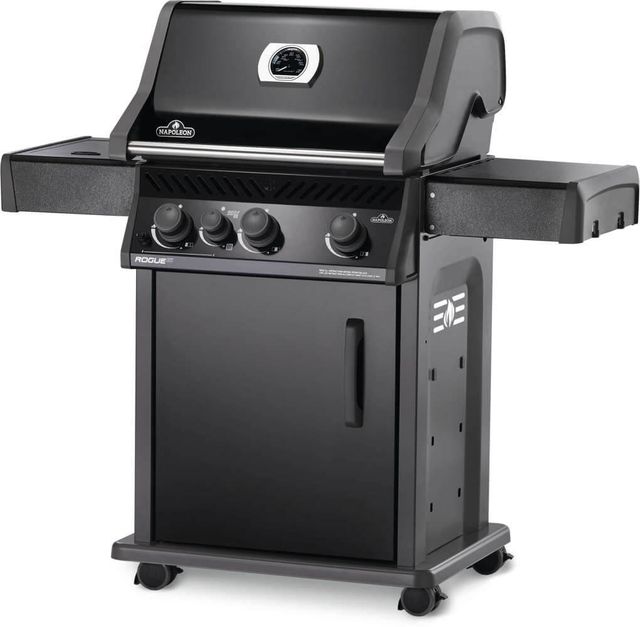 Napoleon Rogue® XT 425 4-Burner Black Freestanding Natural Gas Grill-2