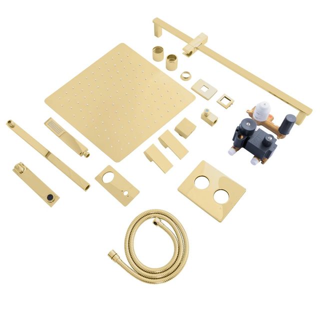 ZLINE Autograph Edition Bliss Champagne Bronze Shower System-3