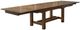 A-America® Mariposa Rustic Whiskey Trestle Dining Table-0