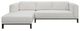 Sagebrook Home 2-Piece Wood Left-Arm Facing Sofa Sectional and Chaise-0