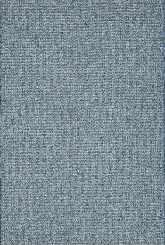 Karastan® Lanai By Salt Life Lanai Blue 8'x10' Area Rug-0