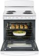 GE® 30" White Freestanding Electric Range-3