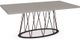 Amisco Customizable Calypso Thermo Fused Laminate Rectangular Dining Table with 1.63" Thick Tabletop-4