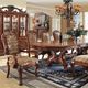 Furniture of America® Medieve Antique Oak Hutch and Buffet-2