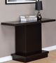 Coaster® Reston Cappuccino Pedestal Sofa Table-1