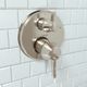 Hansgrohe Ecostat Classic Polished Nickel Round Thermostatic Trim with Volume Control and Diverter-1
