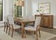 LM Co Home By Vaughan-Bassett Crafted Cherry by Ben & Erin Napier Medium Cherry/Oatmeal Upholstered Side Chair-1