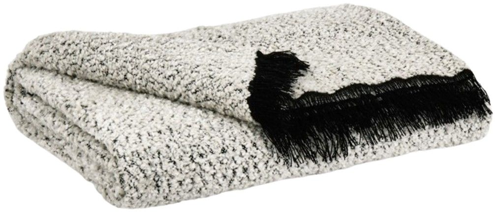 Signature Design by Ashley® Leonita Black/White Throw