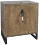 Jofran Inc. East Hampton Distressed Gray Nightstand-4
