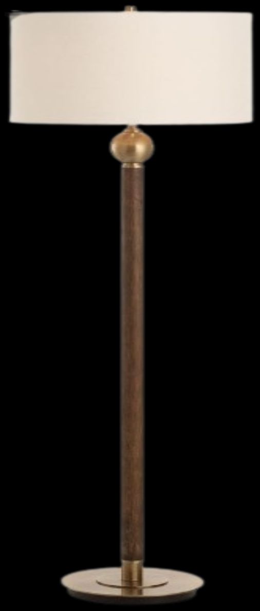 Uttermost® Keros Black/Brass Buffet Lamp-4