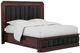 A.R.T. Furniture® Revival Napa Mahogany Queen Upholstered Panel Bed-0