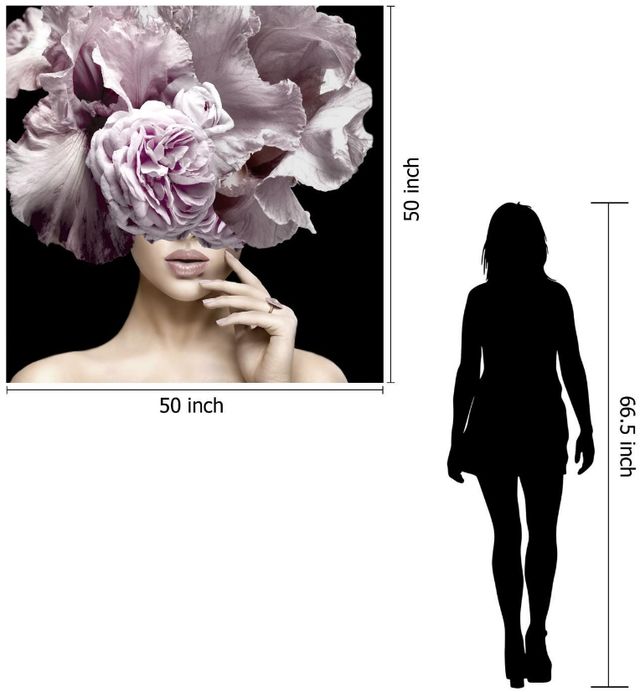 Classy Living Pink Peonie Wall Art-1
