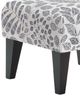 Best® Home Furnishings Customizable F13 Ottoman with Dark Walnut Legs-1