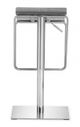Zuo® Dazzer Brushed Stainless Steel Bar Stool-3