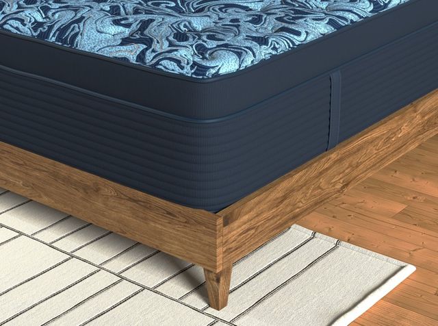 SleepFresh® Rose Gold 17'' Wrapped Coil Medium Firm Box Top King Mattress-3