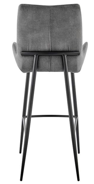 Armen Living Panama Charcoal 30" Bar Stool-2