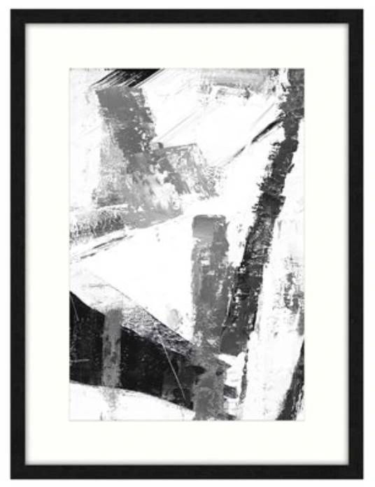 YHD B&W Interpretations I Wall Art-0