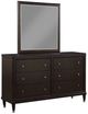 Coaster® Emberlyn Brown 6-Drawer Dresser with Mirror-0