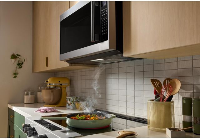 KitchenAid® 30" 2.1 Cu. Ft. PrintShield Stainless Steel Over the Range Microwave-3
