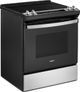 Cuisinière électrique encastrée de 30 po Whirlpool® de 4.8 pi³ - Acier inoxydable-2