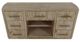 International Furniture Direct White Balam Ivory White Console-1