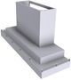 Vent-A-Hood® 66" White Contemporary Wall Mount Range Hood-1