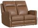 Flexsteel® Maxwell Cedar Brown Power Reclining Loveseat with Power Headrests and Lumbar-0