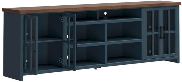 Legends Home Nantucket Blue Denim 96" TV Console-0
