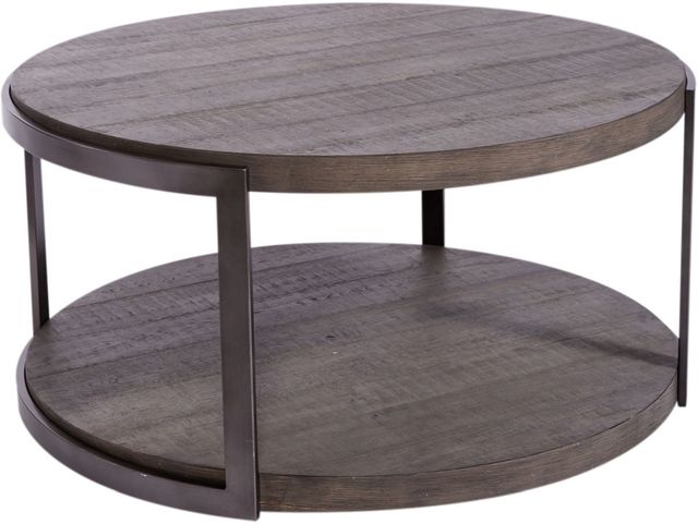Liberty Furniture Modern View 3-Piece Dark Pewter/Gauntlet Gray Occasional Table Set-1