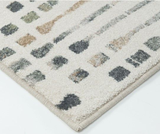 Orian Riverstone Janga Soft White 5'x8' Area Rug-2