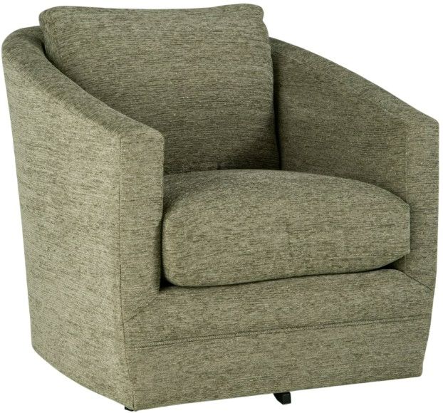 Craftmaster® Customizable Craftmaster Essentials Barrel Back Swivel Chair-0