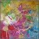 Classy Living Gold Rush Spectrum Abstraction Wall Art-0