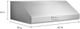 KitchenAid® 30'' Stainless Steel Commercial-Style Under Cabinet Range Hood-4