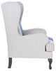 Stylecraft Dann Foley Lifestyle Blue/White Accent Chair-1